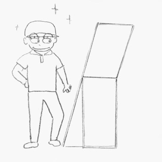 格好を気にするようになったおじさん配達員