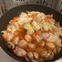 にんべん鍋つゆでトマトシチュー風鍋