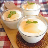 ⑱新食感！簡単ヨーグルトドルチェ♪：おうちで簡単に作れる乾物イタリアンレシピコンテスト
