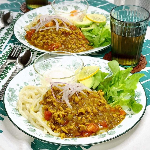 冷えても固まらない‼️【 冷やしカレーうどん】簡単レシピ