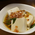 九条ネギ買って良かった。美味しい豆腐見つけて。湯豆腐セット｜1/17（土）青森県主催オンライン料理教室開催。オムライス作りますよ