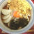 時短簡単　月見たぬきとろろうどん