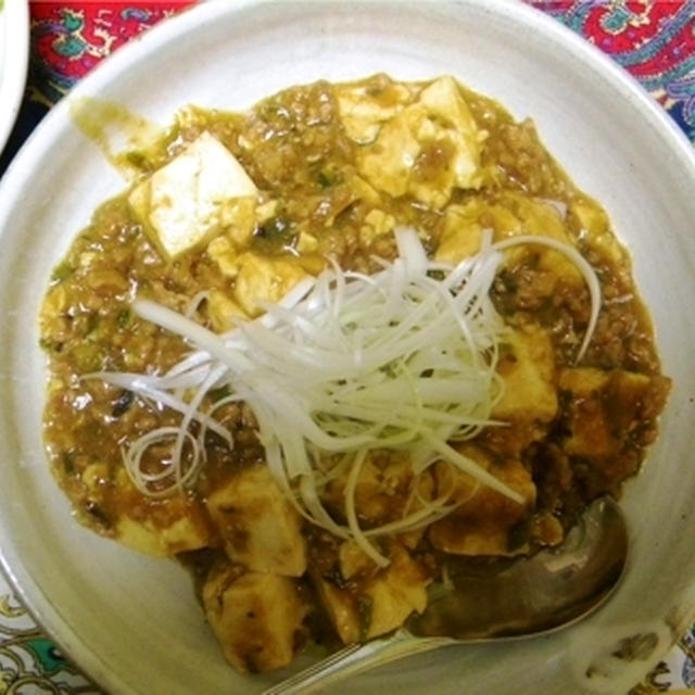 南蛮味噌で作った麻婆豆腐