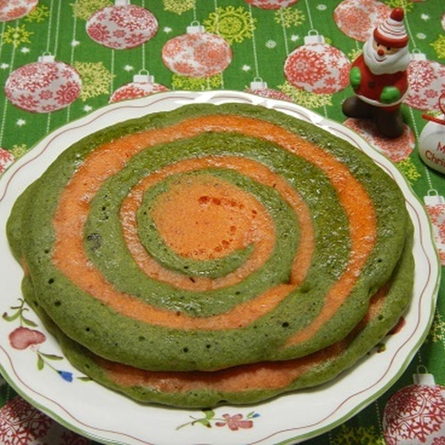 グルグルうずまきホットケーキ
