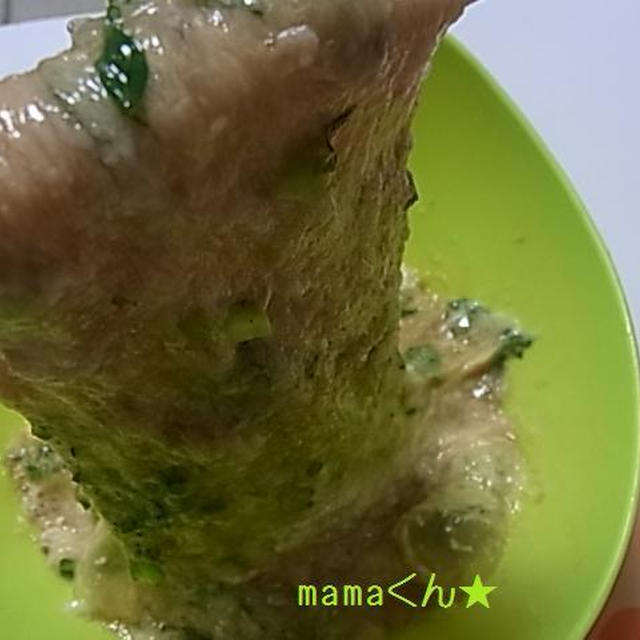 カルシウムたっぷり大和芋の落とし焼き♪