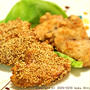 簡単■カツオのサクサク・ゴマ揚げ＆唐揚げ■ヽ(o・ω・o)ノ