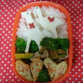 塩麹活躍★動物お弁当