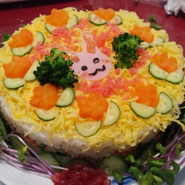 ☆お祝いケーキ寿司☆