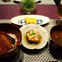 鰻で元気に！揚げナスのエビあんかけも♪