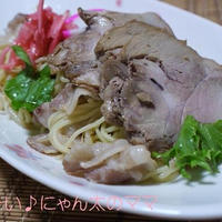 食べるとくせになる♪＜焼きラーメン風塩ダレ焼きそば＞