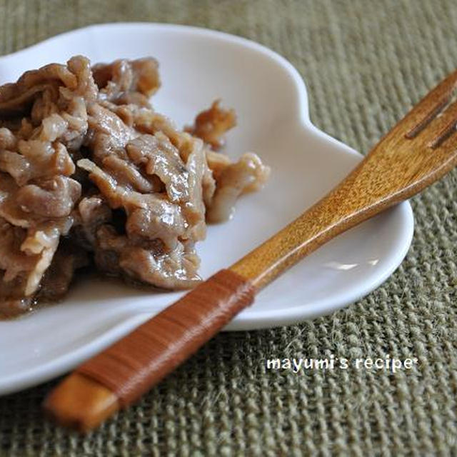 豚肉の照り焼き