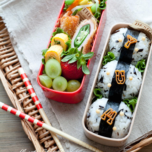遠足★ハムカツのお弁当
