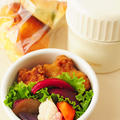 １１月１１日　月曜日　生姜スープとデパ地下総菜弁と、鶏胸のしゃぶしゃぶ（土曜日の晩ごはん）