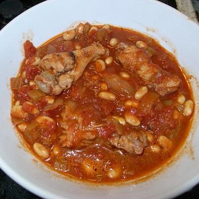 ◎[圧力鍋]チキンビーンズ