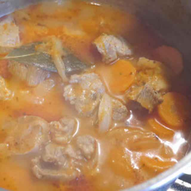 豚肩肉のプロヴァンス風
