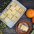 Orange Coconut Mochi Brownies オレンジココナッツ餅ブラウニー