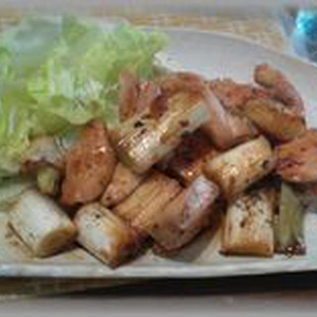 簡単で美味しい～鶏肉ねぎ焼き