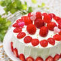 主人Birthday　苺のショートケーキ