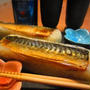 ”おうちのみ大使”ビールがすすむよ♪焼きサバの棒寿司♪全粒粉食パン♪