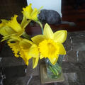 小豆ん子さんレシピで、レモンカードと春の花。。。♡(=^・・^=)♪