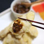 《レシピ》鶏むね肉の天ぷら・香味ソース。