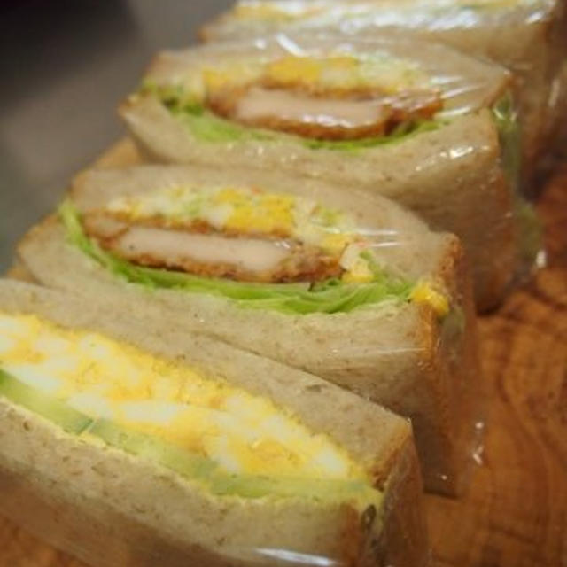 Sandwiches と サイクリング。
