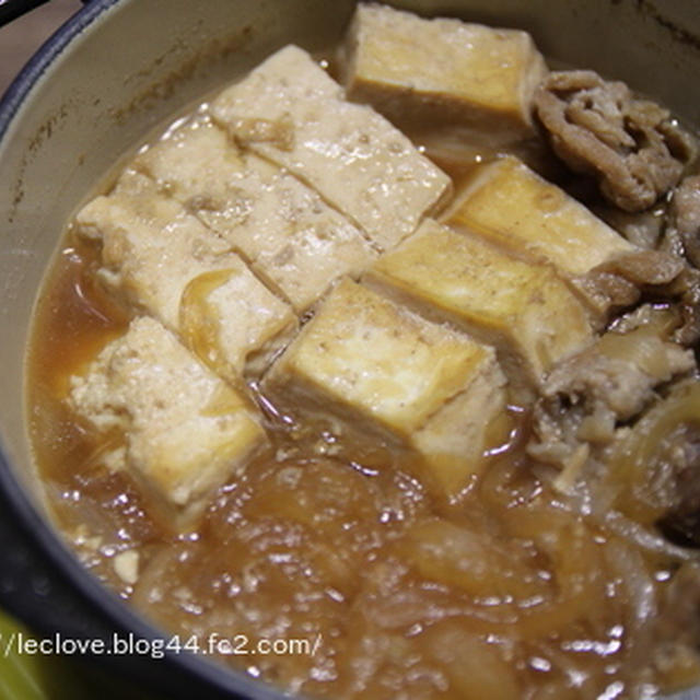 冬メニューっぽいけど豚肉豆腐