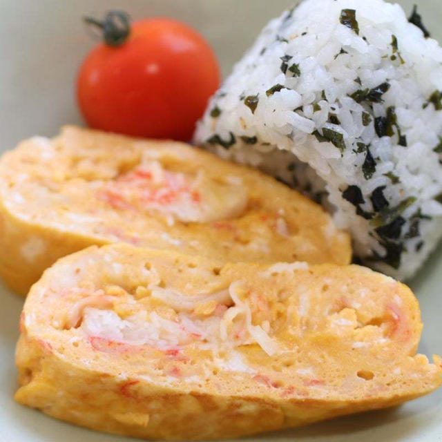 おにぎりで朝ご飯(*´艸｀*)行ってきます＼(^o^)／