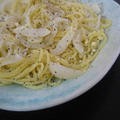 新玉ねぎのパスタ