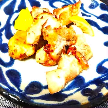 鶏胸肉の甘辛グリル焼き