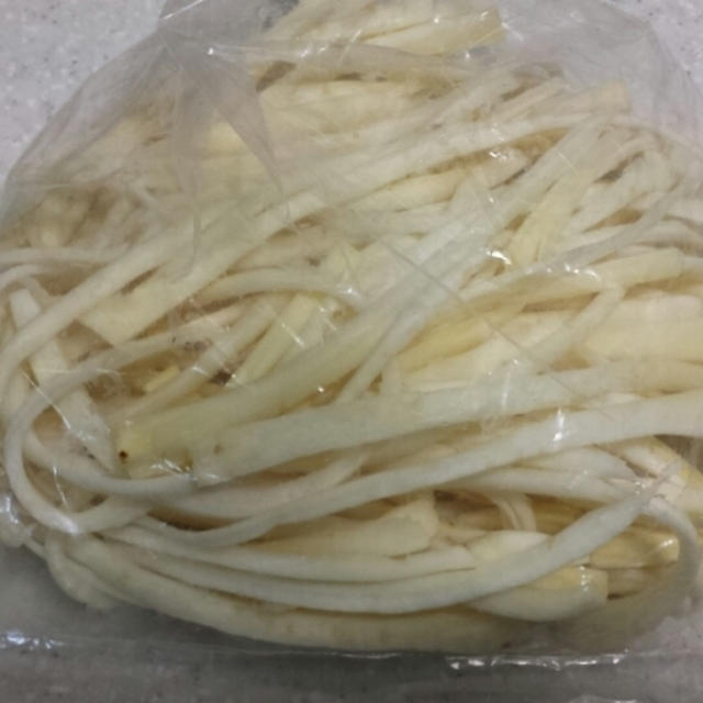 【レシピ】도라지무침★キキョウの和え物