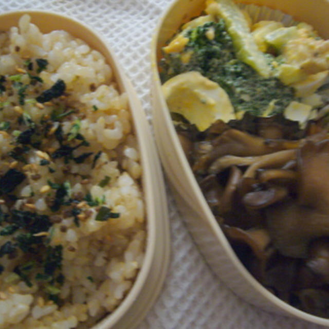 地味弁当