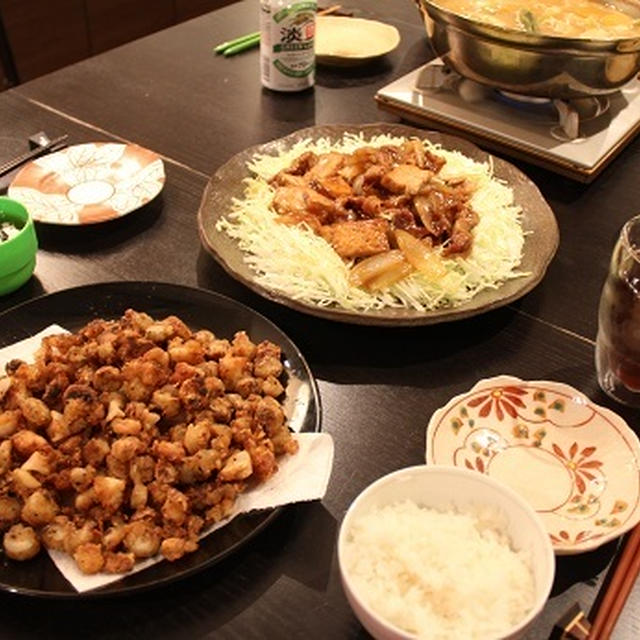 鶏のなんこつあげ。