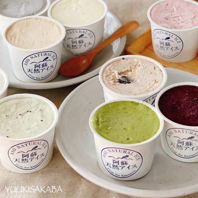 家族みんなで楽しめる♪お取り寄せグルメ、おいしい安心阿蘇天然アイス！