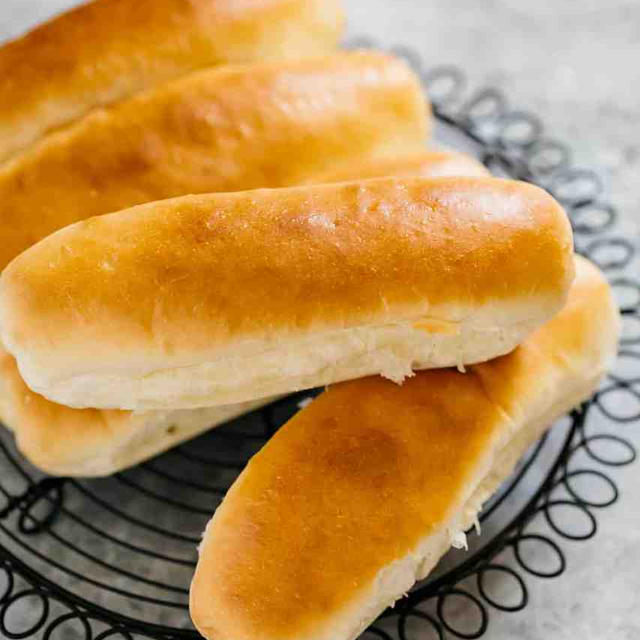 Hot Dog Buns with Japanese Milk Bread