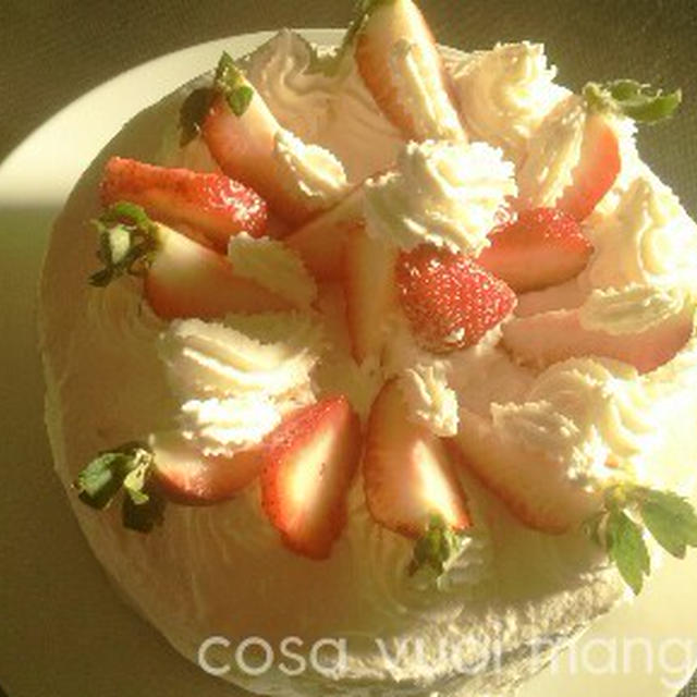 ＋長男が作ってくれたBDケーキ＋