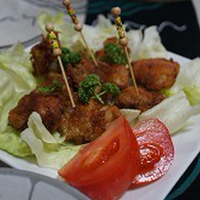 タラちゃんのカレー風味竜田揚げ