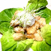 ごま油香る★鶏むね肉のジューシー焼き★
