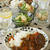 牛すじカレーのランチ