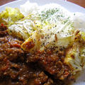１７皿目　焼きキャベツのトマトカレー