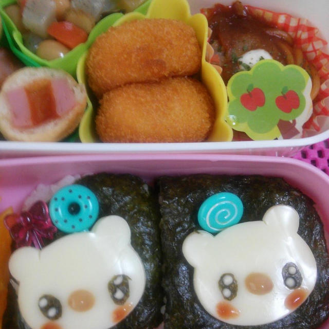 幸せ気分で、なーちんのお弁当♪