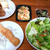 会社からの電話待ちでドキドキのランチ