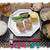 さばの竜田揚げ＆ナムル＆ナスの揚げ浸しの定食♪蒸し羊羹つき♪