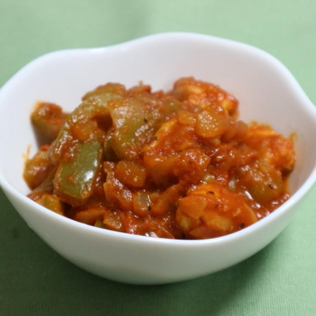 バスク風鶏肉のトマト煮