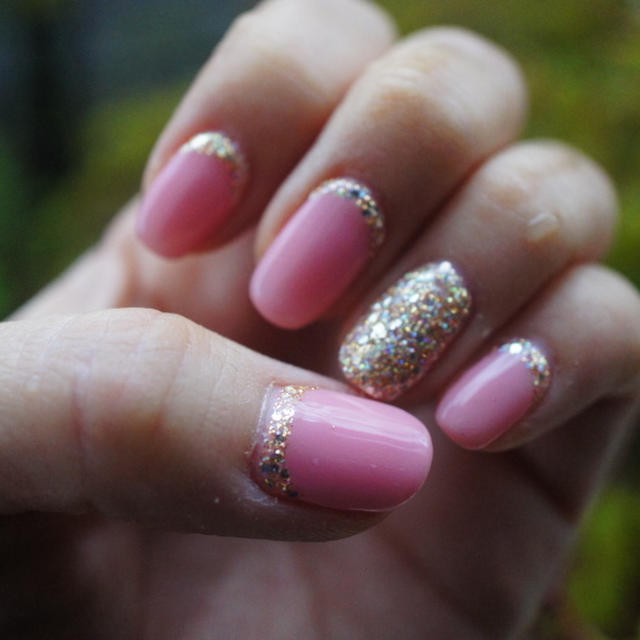 Pink Nail / オートミールでトンカツ♪