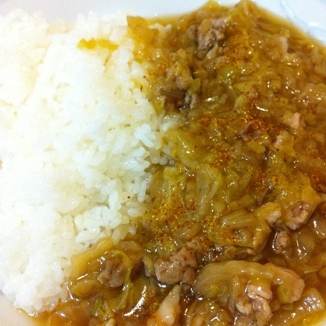 Stir-Fried pork with Chinese cabbage