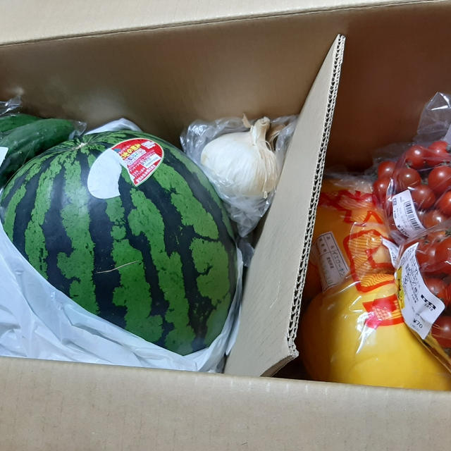 野菜に果物届いたー！