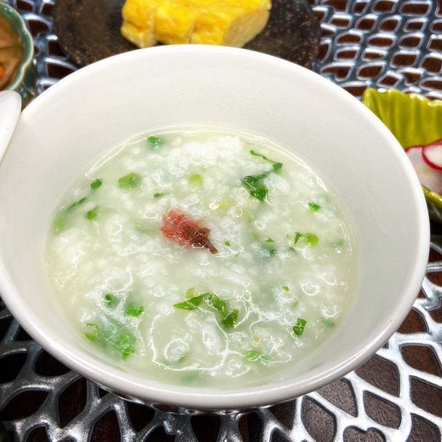 海外で作る【七草粥】おうちごはん