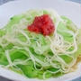 シャキっと梅そうめん