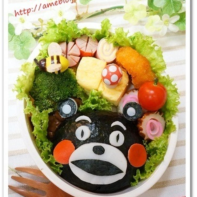 くまモンのお弁当（キャラ弁）